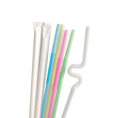 China Factory Price 5mm 6mm 7mm 8mm 10mm 12mm Custom Size Disposable PLA Biodegradable Straws for sale