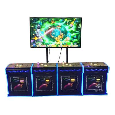 China Hardware 55 Inch Cabinet Casino Hardware Vertical Fishing Game Board 4 Players With Straight Screen Bill Fish Game Board Accept YoDa for sale