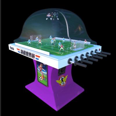 China Metal& Metal&wooden; Manufacturer Football Shooting Simulator Lottery Game Machines Football Wooden Coin Operated Table For Sale for sale