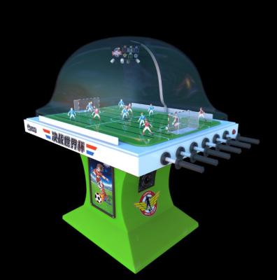 China Metal& Metal&wooden; Attractive Fantasy Wooden Arcade Game Table Soccer Game Machine Football Table For Adult And Kids for sale