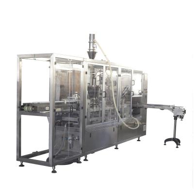 China Automatic 2 lane beverage kcup filling and sealing machine, kcup filling machine for sale