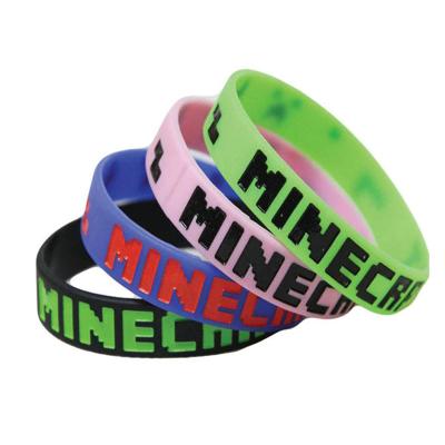 China Environmental Friendly Silicone Rubber PVC Wristband Custom Wristband for sale