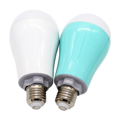 China Residential E27 Battery  LED Light Bulb Automatic Battery Emergency Bombillo Rechargeable Led light Bulb Camping Led Emergency Light for sale