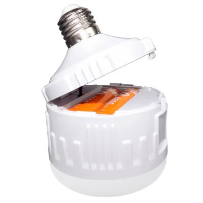 China Residential Y3918 Led light Bulb Camping Led Emergency Lights 6500K AC 85-265V 19W E27 18650 1200mAh*2 Battery Emergency Light for sale