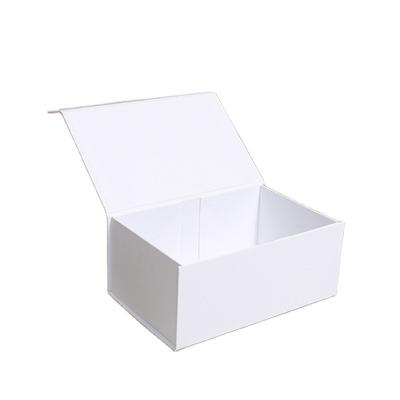 China Recycled materials factory production collapsible custom logo gift box packaging gift box clamshell box large for sale