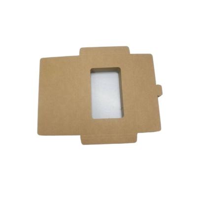 China 2021 New Materials Quality Custom Postcard Small Recycled Kraft Paper Packaging Gift Box Black White for sale