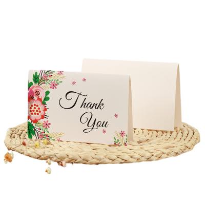 China paper & Cute Cardboard Chinese Custom Thanksgiving Day Eco-friendly Wedding Thank You Postcards for sale