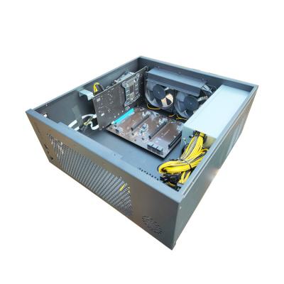 China With available 3gpu 70mm low noise fan B85 graphics card box gpu case RX588 for sale