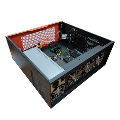 China With Fan 70mm 3 B85 Silent Custom Motherboard Graphics Computing Box RX588 Available for sale