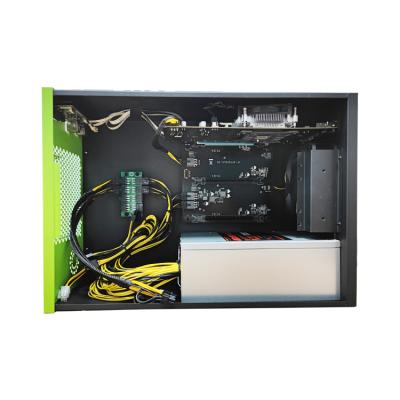 China With 2gpu fan 70mm mute B85 gpu chassis encryption support custom chassis for rx588 for sale