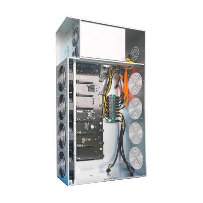 China With fan 65mm graphics card chassis 8gpu gpu chassis server for sale