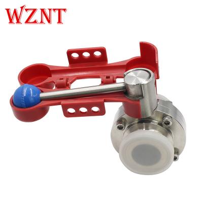 China RED Valve Lock NT-BV31 Safety Butterfly Valve Lockout for sale