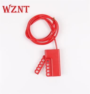 China Accepts up to 5 padlocks for multiple lockout application. NTC11-3.2 NTC11-5 Adjustable Wire Lock Safety Cable Lockout for sale