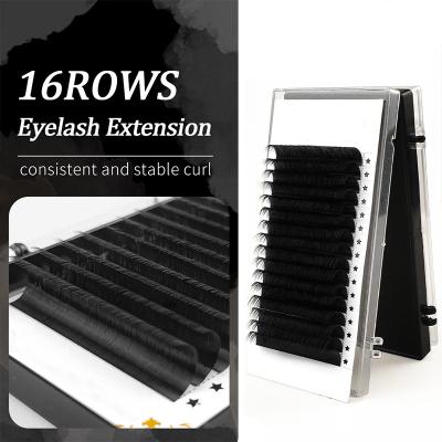 China Wholesale Different Volume False Eyelash Extension Lash Trays Natural Long Eyelash Extensions Supplies for sale