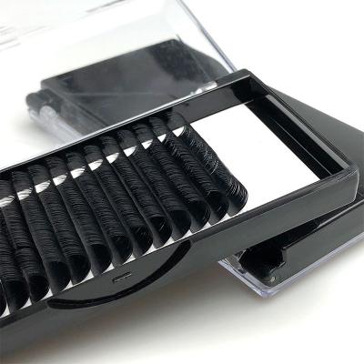 China Long Natural Eyelash Extensions 0.03 0.05 0.07 mm Single Lashes Supplies Individual Lashes for sale