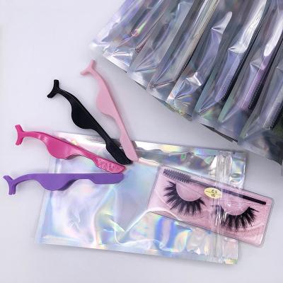 China Supplier Brand False Mink Eyelashes Private Label Custom Logo Custom Logo Long Lashes Natural Silk Eyelash Wholesale Premium for sale