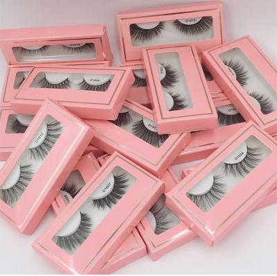 China Wholesale Natural False Eyelashes 3D Mink Lashes Private Label Seller Fake Mink Eyelashes for sale