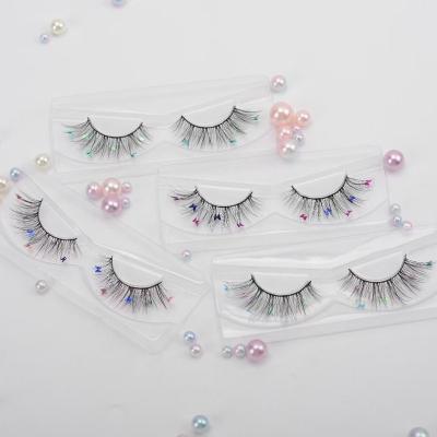 China 2021 Natural New Synthetic Lashes 25mm 25mm Silk Faux 5d 3d Mink Eyelashes 3D Eyelash Seller With Cases for sale