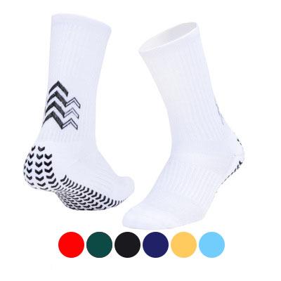 China High Quality QUICK DRY Wholesale High Quality Sporty Cotton Soccer Anti Slip Fashion Logo Fashion Logo Sports Socks Men's Grip Socks for sale