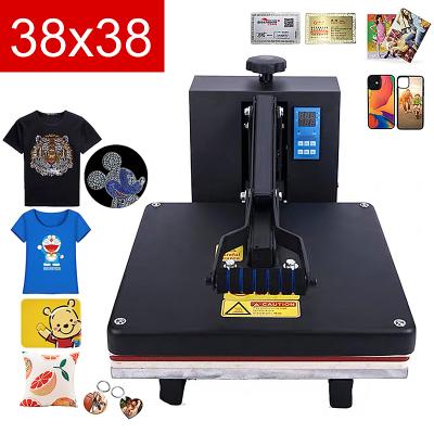 China Printing Shops Heat Transfer Machine Sublimation Machine 38*38CM Hot Stamping Heat Press Machine for sale