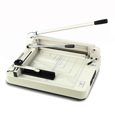 China 868 A3 Guillotine Paper Slitter Trimmer Size Heavy Duty Manual Paper Cutter 69.5X53X31cm for sale