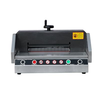 China Guillotine Paper Cutting Machine Electric Paper Cutter Desktop Electric Paper Cutter Machine 72X70X52cm for sale