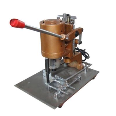 China Paper Hole Drill Punch Machine Sharpening Hole Drilling Machine 48X30.5X38.5CM for sale