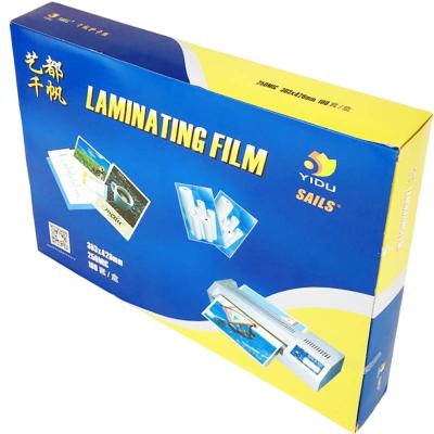 China A3 250mic Water Soluble PET Laminating Pouches Laminating Film Pouch for sale