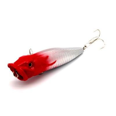 China ABS Plastic Popers Fishing Lure 9cm 13g Eye Wobbler Hard Floating 3d Lure Bait Isca Freshwater Fishing Artificial Groundbait for sale