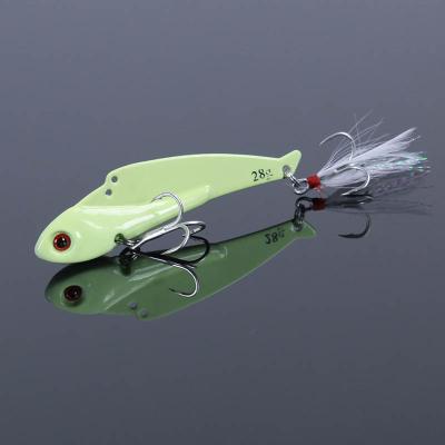 China Lead GASTORNI Metal 75mm 28g Sinking VIB Vibration Wobbler Lure Hard Groundbait VIB Fishing Lures For Ice Fishing for sale