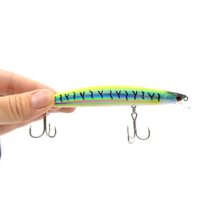 China ABS GASTORNI 125mm plastic 19g simulation floating hard minnow lures plastic fishing lures with 3d eyes for sale