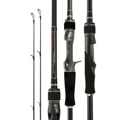 China GASTORNI 2 Carbon Sections Spinning Casting Seawater Carbon Fishing Rod Hard Carbon Fishing Rods for sale