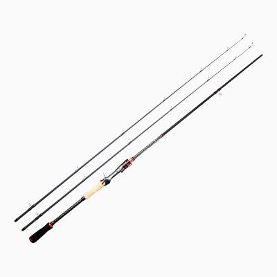 China Gastorni Carbon 2 Sections Heavy / Medium Heavy Stock Fishing Rod Carbon Fiber Spinning 1.8m 2.1m 2.4m for sale