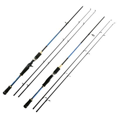 China Carbon 1.8m Carp Rod Carbon Fiber Casting Fishing Rod Trout M ML Crappie Pesca Slow 2.1 2.4 m2 Section Casting Spinning Fishing Rods for sale