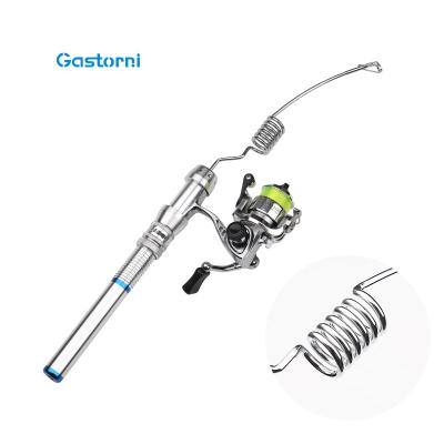 China High Quality Portable Size GASTORNI Pocket Fishing Rod Mini Spinning Fishing Reel Tackle Set for sale