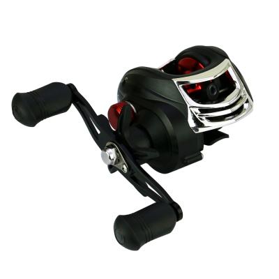 China Newcomer Straight Dual 18+1bb Brake System 7.2:1 Baitcasting Fishing Reel Low Profile Baitcasting Spool for sale