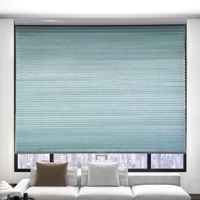 China Green Light Window Shade Honeycomb Blinds Waterproof Fresh Filtering Wireless Components for sale