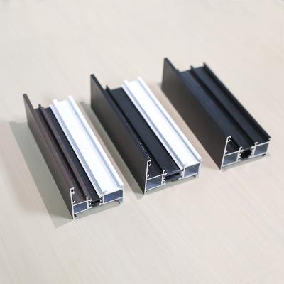 China Durable China Top Manufacturer South Africa Market Powder Coating Aluminum Profile Storefront Windows Doors Section Cladding Profile for sale