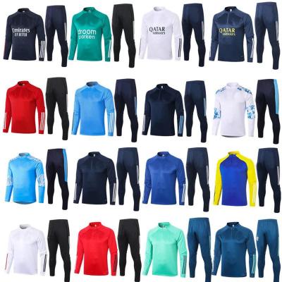 China QUICK DRY Mens Football Sports Tracksuits Long Sleeve Soccer Jersey Training Tracksuit Men's Soccer Jacket for sale