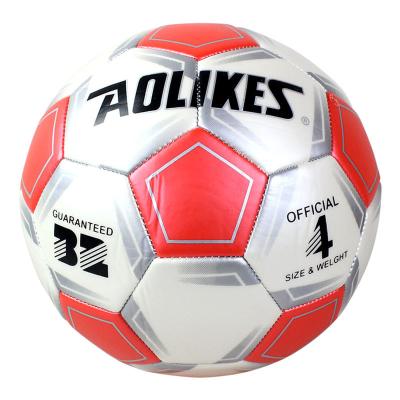 China Competition Customize Soccer Ball Machine Stitched European PVC Football Cup Soccer Ball Size 5 for sale