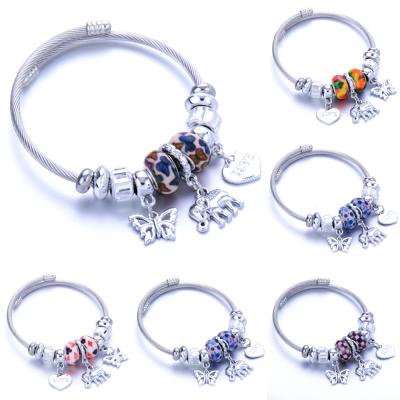 China 2021 Hot Selling Charm Bracelets Women Charm Bracelets Surrounding Setting Bracelet for sale