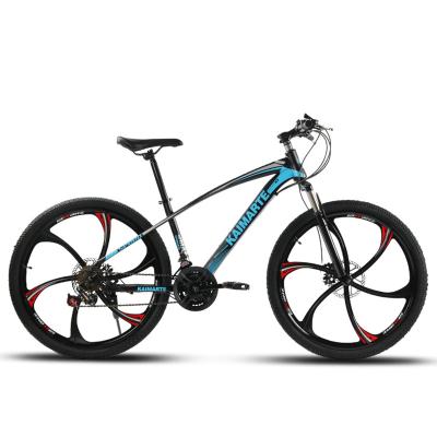 China 26 Mountain Bike Carbon Folding Cycle Snow Bike Factory Supply 26 Inch 21/24/27 Double Speed ​​XSD Disc Brake Mountain Bike Bicycle for sale