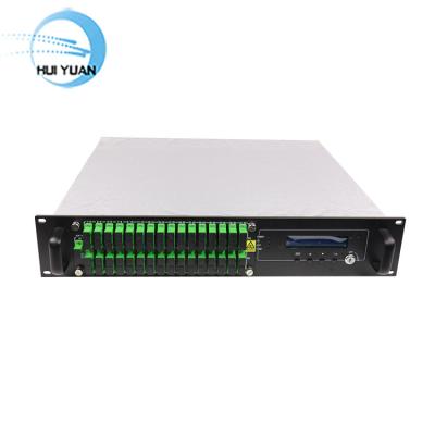 China FTTH FTTB FTTX Network 1550nm CATV Optical Amplifier 32x20dBm With WDM SC/APC Dual Power Supply Amplificatore Valvolare Hi-Fi for sale