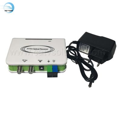 China Network CATV Mini FTTH FTTH FTTB FTTX Optical Node WDM Receiver With Two RF Port Triplexer Minimode for sale