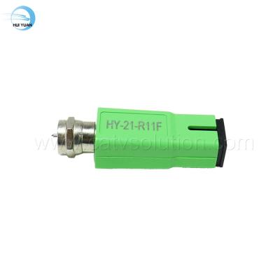 China 10 Pcs CATV Network FTTH FTTB FTTX Mini Passive FTTH Male Converter One Fiber Optic Node Receiver RF Port for sale