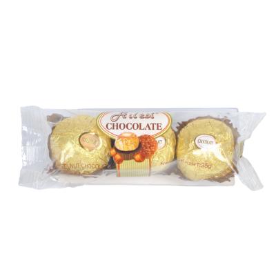 China Vegan T3 Crispy Wafer Ball Gift Box Chocolate Filled Milk Chocolate Creams OEM China Factory for sale