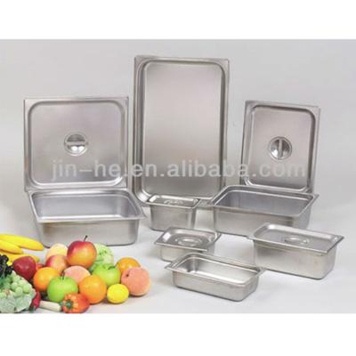 China Hotel Storage Pan Resturant Kitchen Equipment Clear Food Storage Containers GN Clean Food Pan for sale