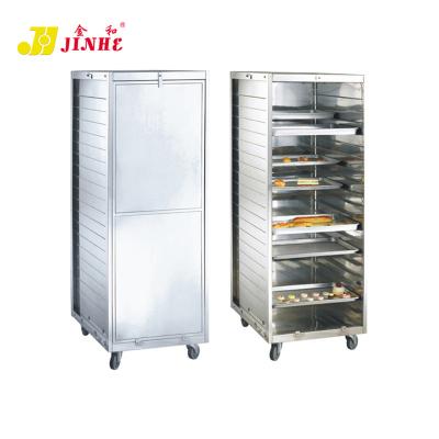 China JINHE Classic Commercial Steel Tray Bakery Rack 15 Tier GN Drying Cart For GN Pans for sale