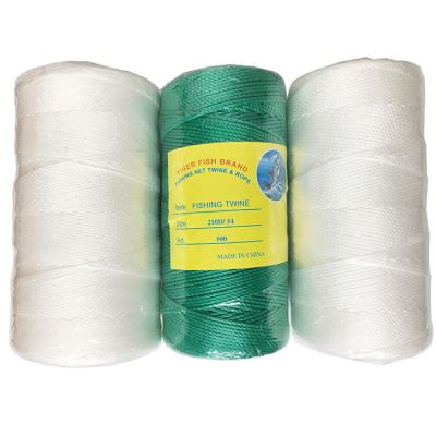 China Hig Quality 210D 100% Pure High Tensile Nylon Fishing Twine For Africa Market for sale