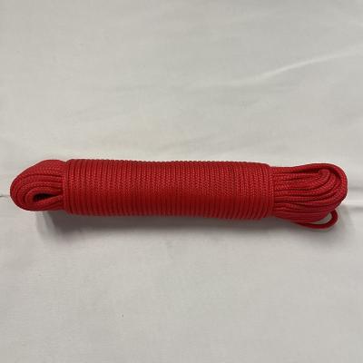 China Regular Use Nylon Material Multi Color Braided Packing Rope Nylon Fishing Rope for sale